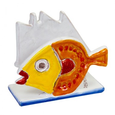 Napkin Ring Folk Fish PTV687FK-3 Napkin Ring Folk Fish PTV687FK-3